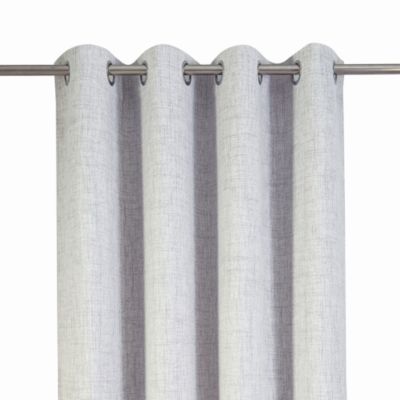 Rideaux Occultants Thermiques 140x240 Cm X2 - Gris Foncé Anti-UV Anti-Chaleur, Isolation Froid/Bruit, à Œillets Pour Chambre Salon