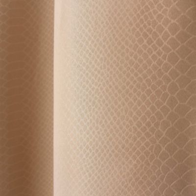 Rideau occultant à motifs tons sur tons 8 oeillets (140x240 cm - Naturel)