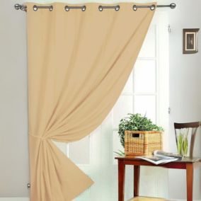 Rideau occultant Non Feu M1 (140x260 cm - Beige)