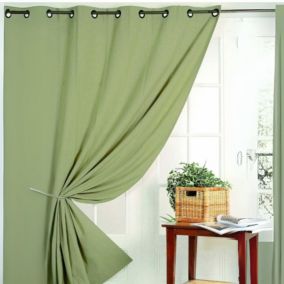 Rideau occultant Non Feu M1 (140x260 cm - Vert)