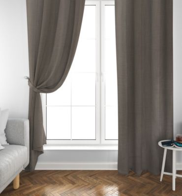 Rideau occultant Ornami thermique Tundra L.240 x l.140 cm beige
