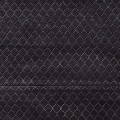 Rideau occultant "Otto" velours - à oeillets - gris 140x260 cm - Atmosphera