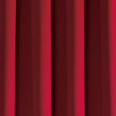 Rideau occultant pour chambre et salon (140x260 cm - Rouge)