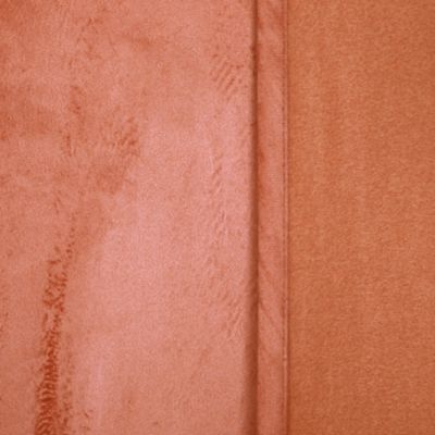 Rideau occultant thermique à œillets velours terracotta L.240 x l.140cm