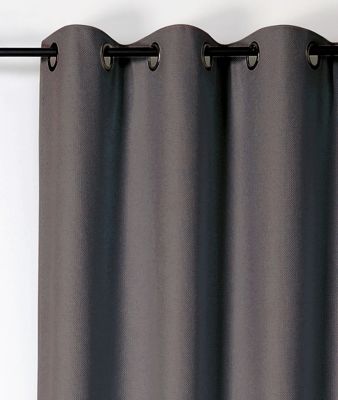 Rideau occultant thermique Boreal Linder marron L.280 x L.140 cm