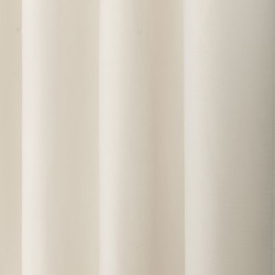 Rideau occultant thermique doublé avec œillets uni coloris blanc coquille L.250 x l.130 cm, Rocle Moondream