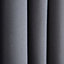 Rideau occultant thermique gris l.135 x H.240 cm