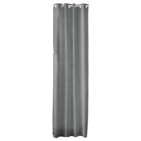 Rideau occultant thermique gris L.240 x l.140 cm
