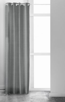 Rideau occultant thermique gris L.240 x l.140 cm