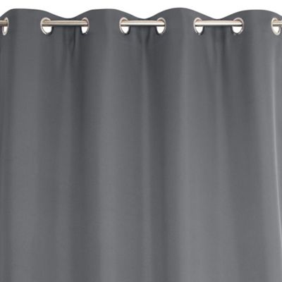 Rideau thermique isolant SMOOTH 135x240 cm gris