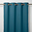 Rideau occultant thermique Vestris GoodHome bleu L.260 x l.140 cm