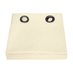 Rideau occultant total Beige Coquille 135 x 250