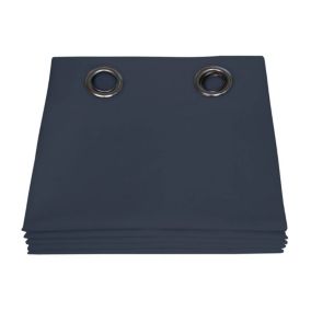 Rideau occultant total Bleu Galaxie 135 x 250