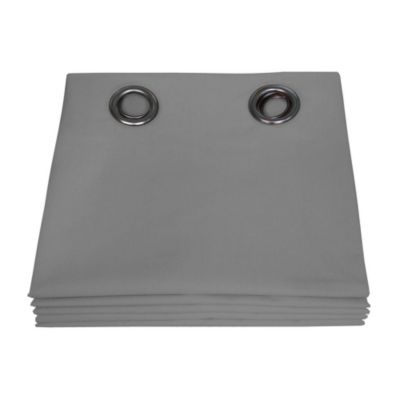 Rideau Occultant Total Oeillet Gris MC09 135 x 250 (LxH)