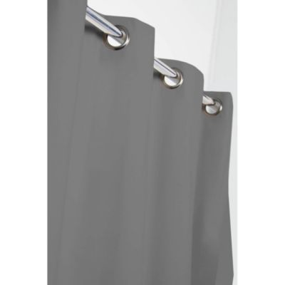Rideau Occultant Total Oeillet Gris MC09 135 x 250 (LxH)