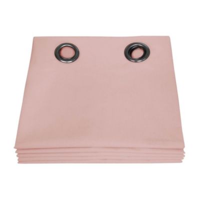 Rideau Occultant Total Oeillets Rose MC343 135L x 250H