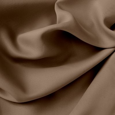 Rideau occultant uni avec 8 œillets (140x180 cm - Taupe)