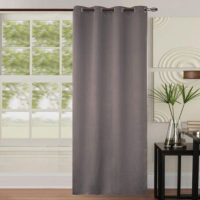 Rideau occultant uni coloré (140x260 cm - Taupe)
