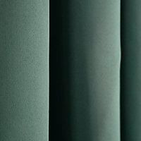 Rideau occultant Ves vert 140 x 240 cm