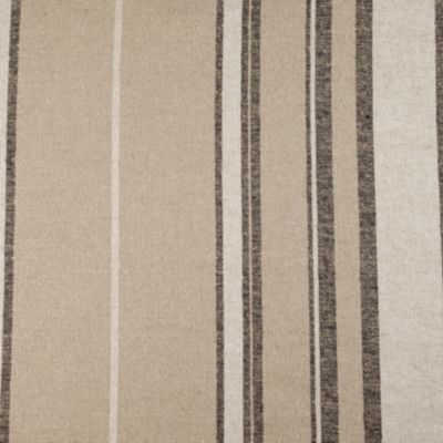 Rideau à Oeillets Lin Rayé Esprit Méditerranéen (140x265 cm - Gris)