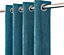 Rideau Pahea bleu 135 x 240 cm