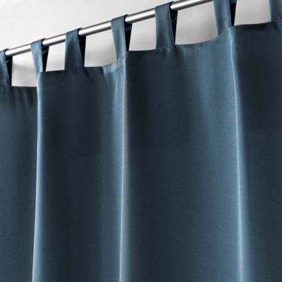 Rideau à Passants "Essentiel" 140x260cm Bleu Marine