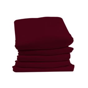 Rideau phonique Galon fronceur Rouge MC330 140 x 300 (LxH)