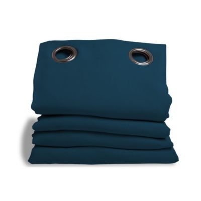Rideau phonique Oeillets - Bleu MC56 140L x 260H MOONDREAM