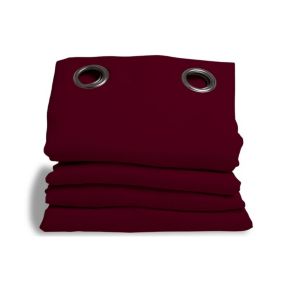 Rideau phonique séparateur Oeillet Rouge MC330 140 x 250 (LxH)