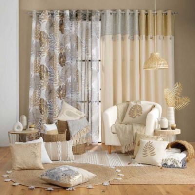 Rideau à pompons Sultan - 140 x 240  Douceur d'Intérieur