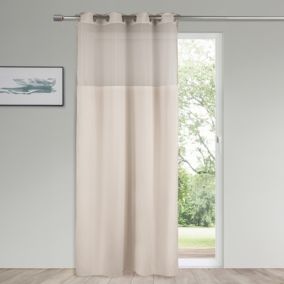 Rideau pour cabine d'essayage (150x260 cm - Beige)