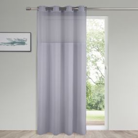 Rideau pour cabine d'essayage (150x260 cm - Gris)