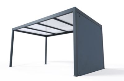 Rideau pour carport autoportant PVC Cosmeo L.308 cm Alumin'home
