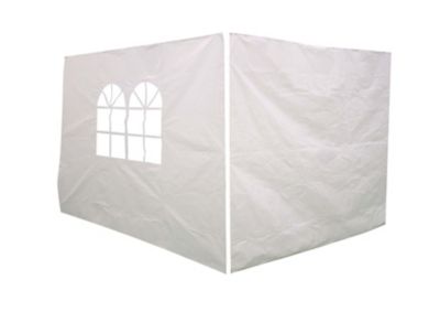 Rideau pour tonnelle Suhali 2 x 3m blanc