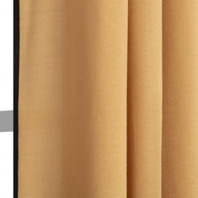 Rideau Sevag jaune l.140 x H.240 cm, JBY Creation
