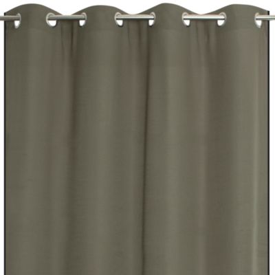 Rideau Sevag vert kaki l.140 x H.240 cm
