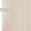 Rideau Shea écru effet lin l.140 x H.240 cm