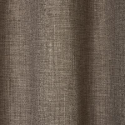 Rideau tamisant à œillets aspect lin Novan beige l.140 x H.260cm GoodHome