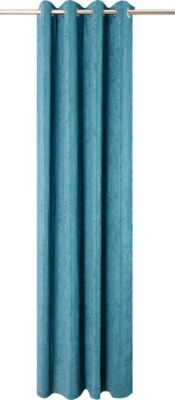 Rideau tamisant à œillets Pahea bleu l.135 x H.240cm GoodHome