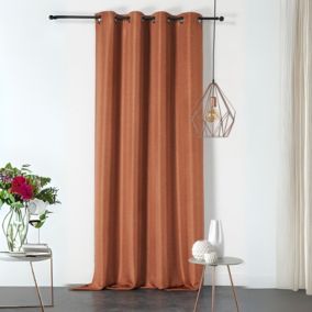 Rideau tamisant Amsterdam (145x240 cm - Marron Clair)