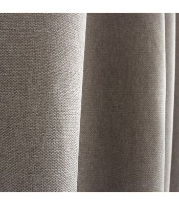 Rideau tamisant aspect chenillé 140x240cm - 140x240cm - Taupe