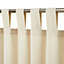 Rideau tamisant Chambray blanc crème l.140 x H.260cm