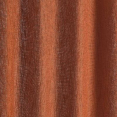 Rideau tamisant  -  - Effet tissé (140x260 cm - Terracotta)