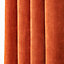 Rideau tamisant Fernand Rocle velours cotelé cuivre rouille L.260 x l.140 cm