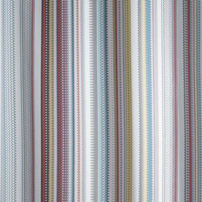 Rideau tamisant à l'esprit hispanisant (140x260 cm - Gris clair)