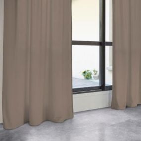 Rideau Tamisant "Lilou" 140x260cm Taupe