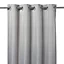 Rideau tamisant polyester Jalna gris L.260 x l.140 cm