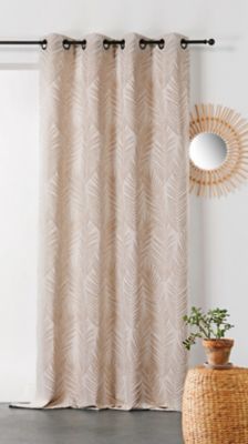 Paire De Rideaux Anciens – époque XIXᵉ – Soierie Lyonnaise. Tentures