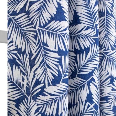 Rideau Taupaki bleu L.240 x l.135 cm