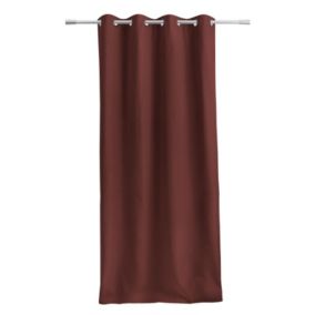 Rideau thermique 140x250cm 1er prix "Gaston" - 140x250cm - Terre cuite